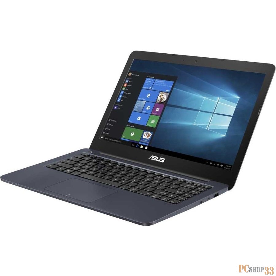 Ноутбук Asus VivoBook E402YA-FA031T E2 7015/4Gb/eMMC64Gb/AMD Radeon R2/14.1/FHD (1920x1080)/Windows 10/dk.blue/WiFi/BT/Cam