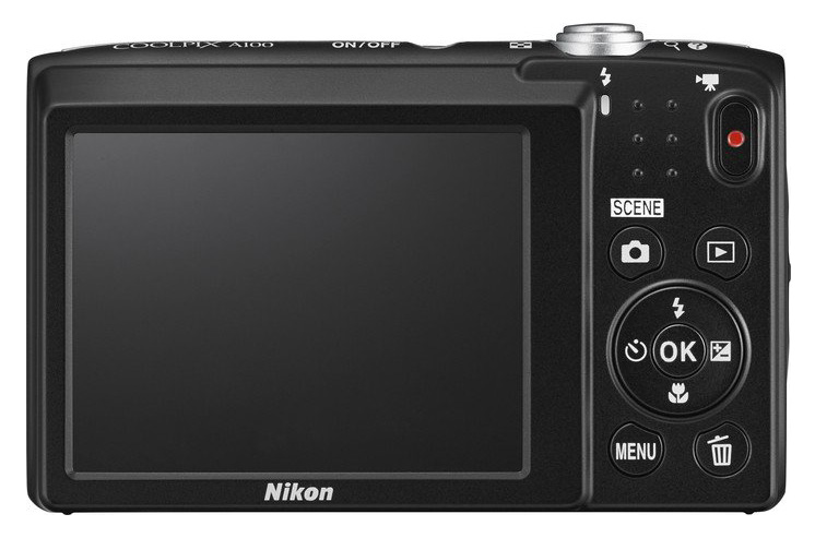 Цифровая фотокамера Nikon CoolPix A100 фиолетовый {20.1Mpix Zoom5x 2.7