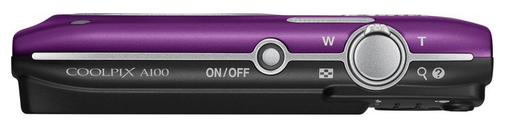 Цифровая фотокамера Nikon CoolPix A100 фиолетовый {20.1Mpix Zoom5x 2.7