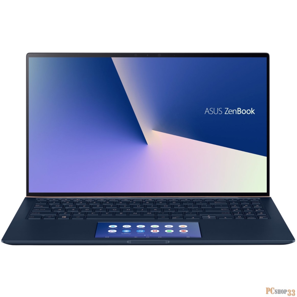 ASUS Zenbook 15 UX534FAC-A8155R Core i7-10510U/16Gb/512Gb SSD/Intel UHD Graphics 620/15.6 FHD 1920x1080 AG/WiFi/BT/Windows 10 Pro/1.6Kg/Blue/ScreenPa
