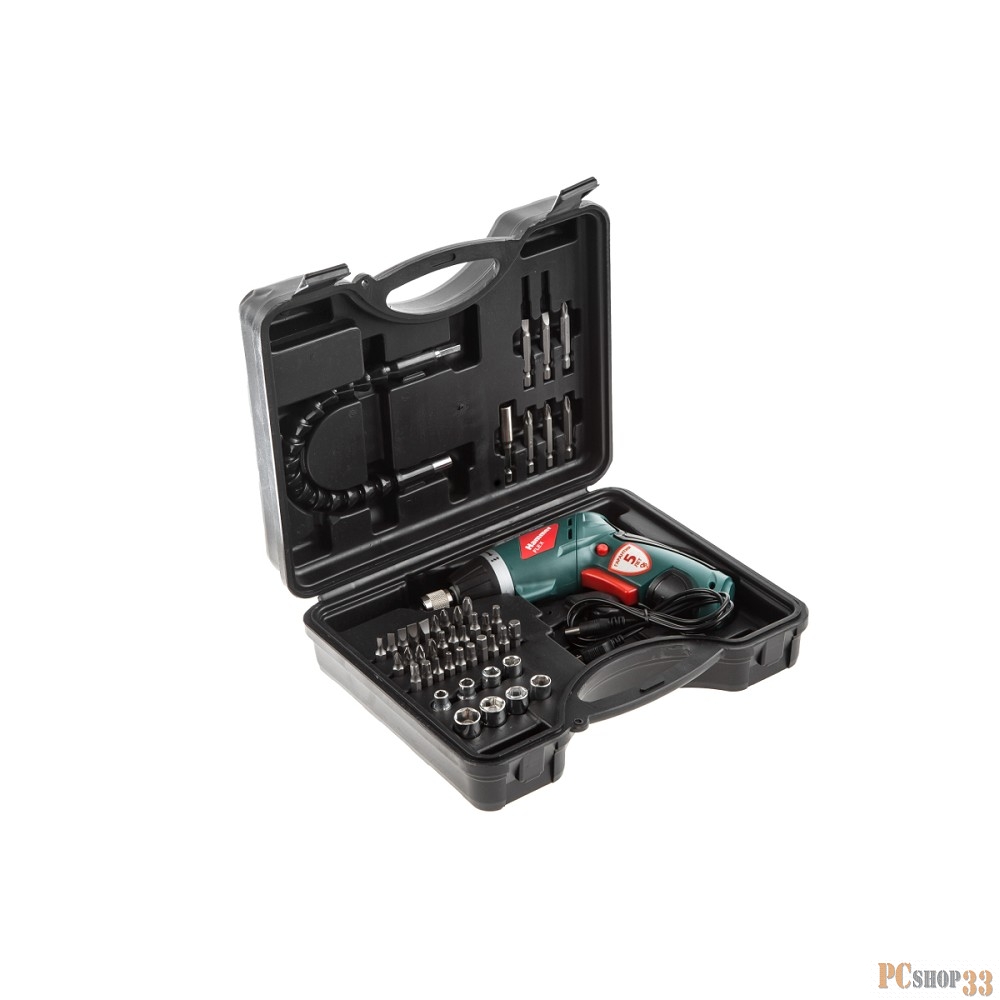 Отвертка электрическая Hammer Flex ACD3.6Li USB аккум. патрон:держатель бит 1/4 (кейс в комплекте)