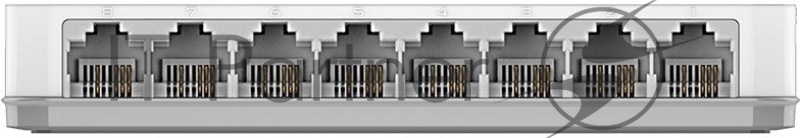 D-Link DES-1008C/B1A, L2 Unmanaged Switch with 8 10/100Base-TX ports.2K Mac address, Auto-sensing, 802.3x Flow Control, Stand-alone, Auto MDI/MDI-X f