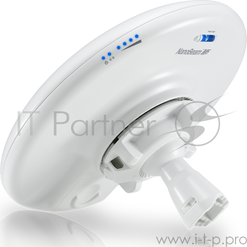 Сетевое оборудование UBIQUITI NBE-M5-19 Точка доступа Wi-Fi, AirMax, Рабочая частота 5170-5850 МГц