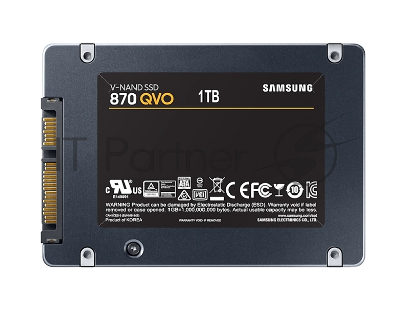Накопитель SSD Samsung SATA III 1Tb MZ-77Q1T0BW 860 QVO 2.5