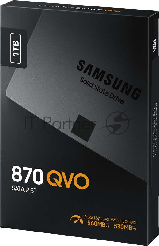 Накопитель SSD Samsung SATA III 1Tb MZ-77Q1T0BW 860 QVO 2.5