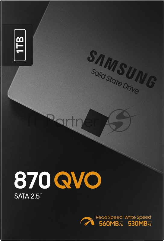 Накопитель SSD Samsung SATA III 1Tb MZ-77Q1T0BW 860 QVO 2.5