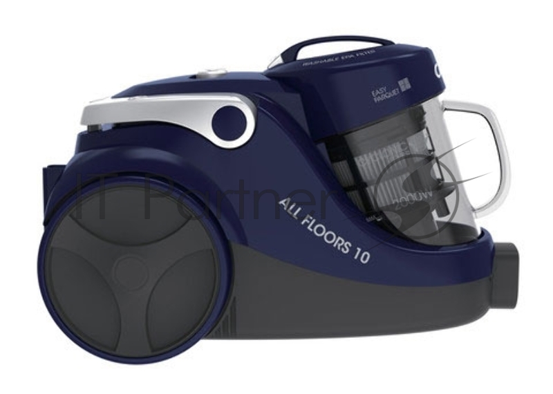 Пылесос Candy CAF1020 019 2000Вт синий/серый