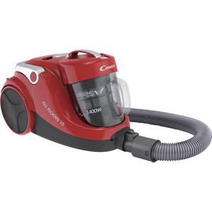 Пылесос Candy CAF1014 019 1400Вт красный/черный