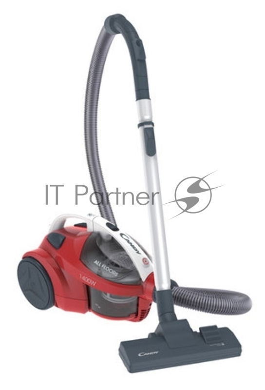 Пылесос Candy CAF1400 019 1400Вт красный/белый