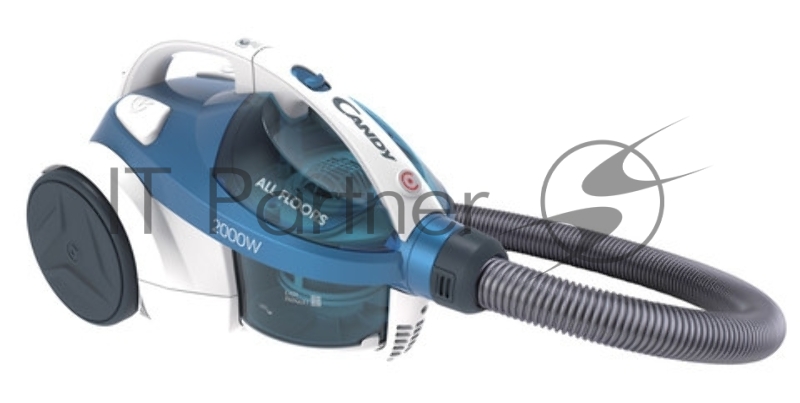 Пылесос Candy CAF2002 019 2000Вт белый/голубой