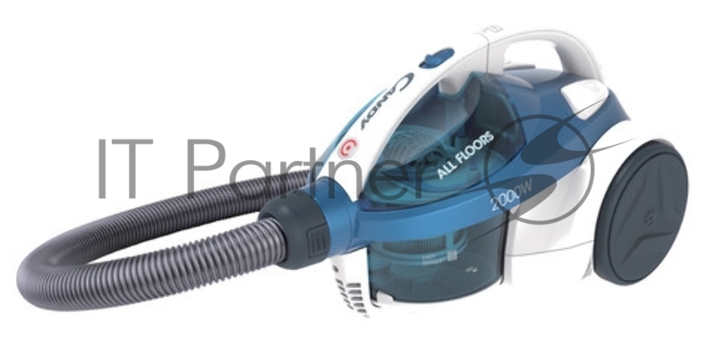 Пылесос Candy CAF2002 019 2000Вт белый/голубой