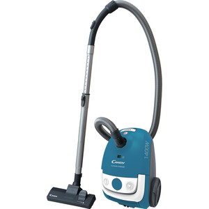 Пылесос Candy CAFB1400 019 1400Вт голубой/белый (в компл.:1мешок)