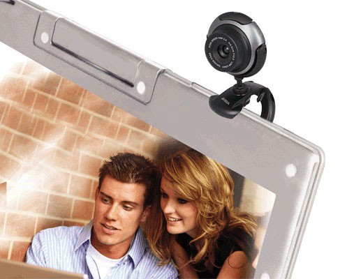 Веб-камера A4 PK-710G черный 0.3Mpix USB2.0 с микрофоном