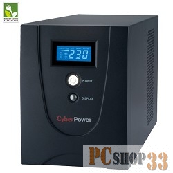ИБП UPS CyberPower V 2200EI B VALUE2200EI-B (VALUE2200EILCD) {2200VA/1320W USB/RS-232/RJ11/45 (6 IEC)}