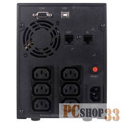 ИБП UPS CyberPower V 2200EI B VALUE2200EI-B (VALUE2200EILCD) {2200VA/1320W USB/RS-232/RJ11/45 (6 IEC)}