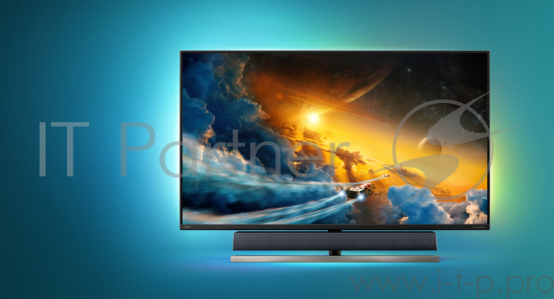 МОНИТОР 55 PHILIPS 558M1RY/00 Black (4K, VA, Ambiglow, 3840x2160, 120Hz, HDR1000, 4 ms, 178°/178°, 1200 cd/m, Mega DCR,