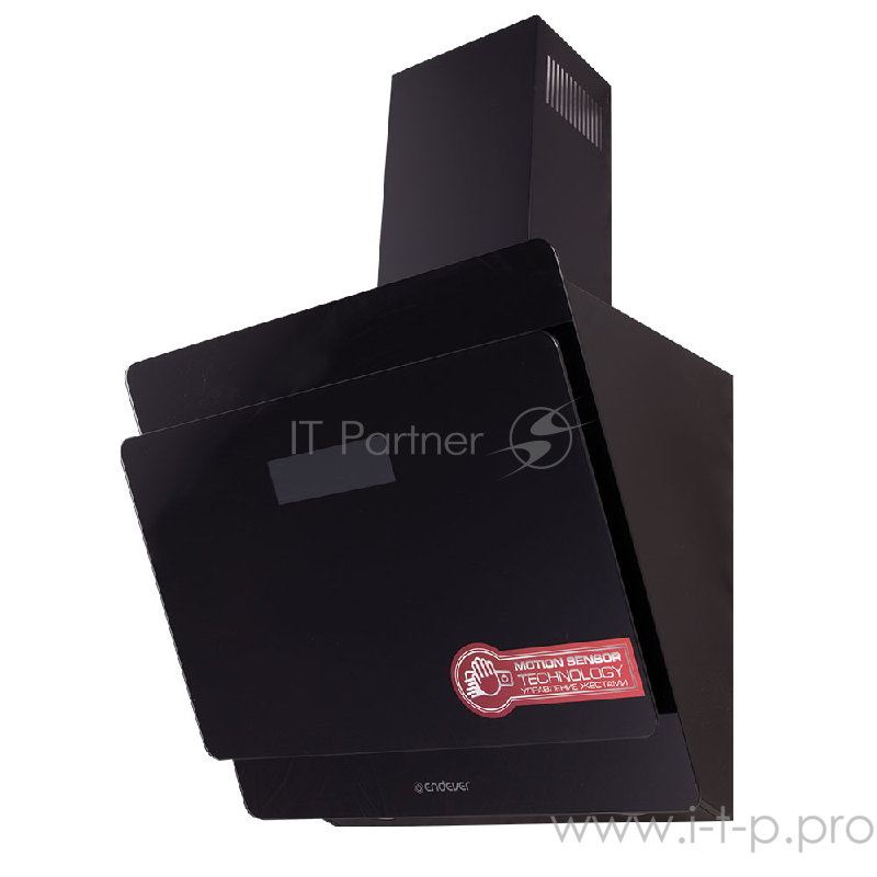 Вытяжка кухонная Endever Spectre KH-41B, цвет черный, 190Вт, 3 скоростных режима, ширина встраивания 60 см, технология управления жестами, 1 шт/уп