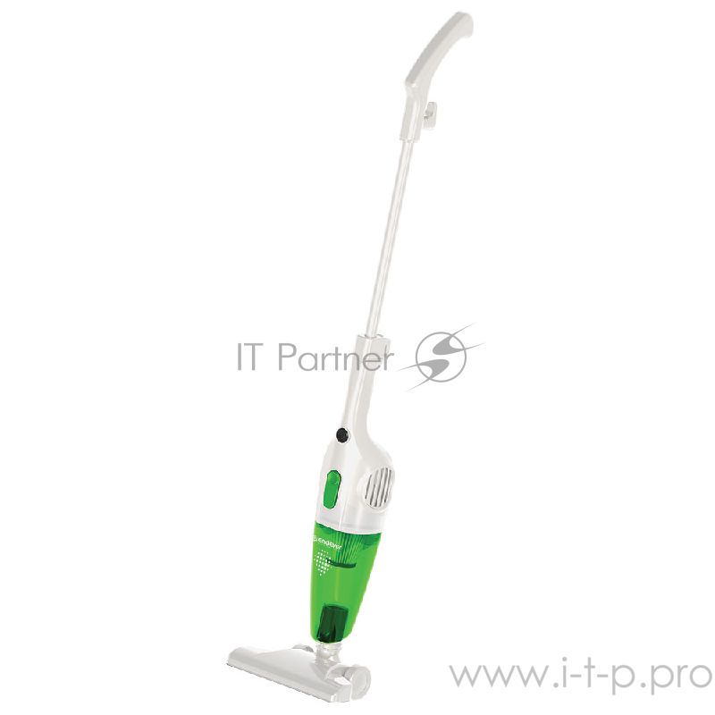 Вертикальный пылесос циклонного типа Endever SkyClean VC-279, белый/зеленый, мощность 700 Вт, циклонная система фильтрации, 6 шт/уп
