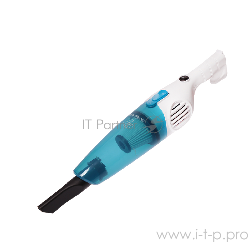 Вертикальный пылесос циклонного типа Endever SkyClean VC-278, белый/голубой, мощность 700 Вт, циклонная система фильтрации, 6 шт/уп