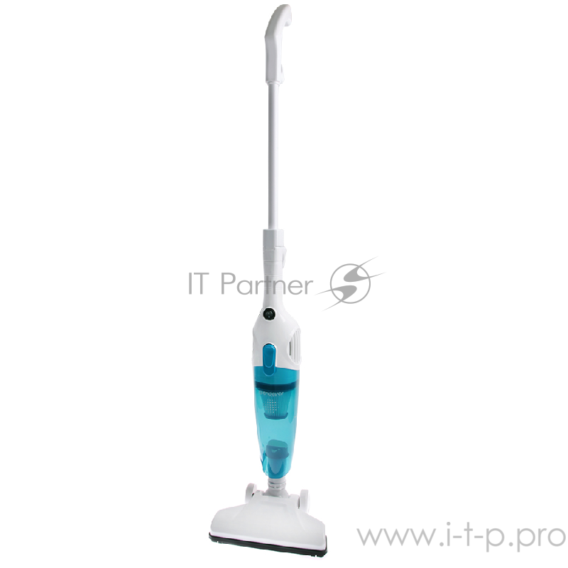 Вертикальный пылесос циклонного типа Endever SkyClean VC-278, белый/голубой, мощность 700 Вт, циклонная система фильтрации, 6 шт/уп