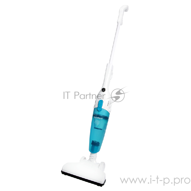 Вертикальный пылесос циклонного типа Endever SkyClean VC-278, белый/голубой, мощность 700 Вт, циклонная система фильтрации, 6 шт/уп