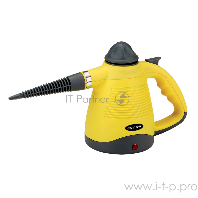 Универсальный пароочиститель Endever Odyssey Q-442, черный/желтый, 900 Вт, 3.5 бар, 28 г/мин