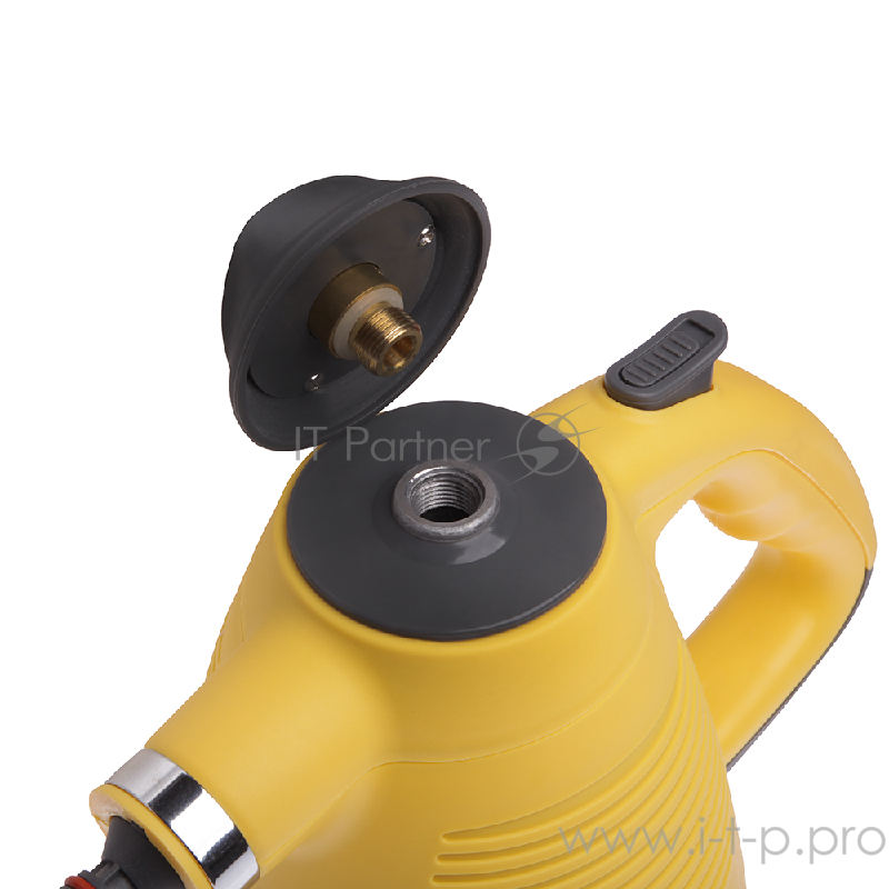 Универсальный пароочиститель Endever Odyssey Q-442, черный/желтый, 900 Вт, 3.5 бар, 28 г/мин