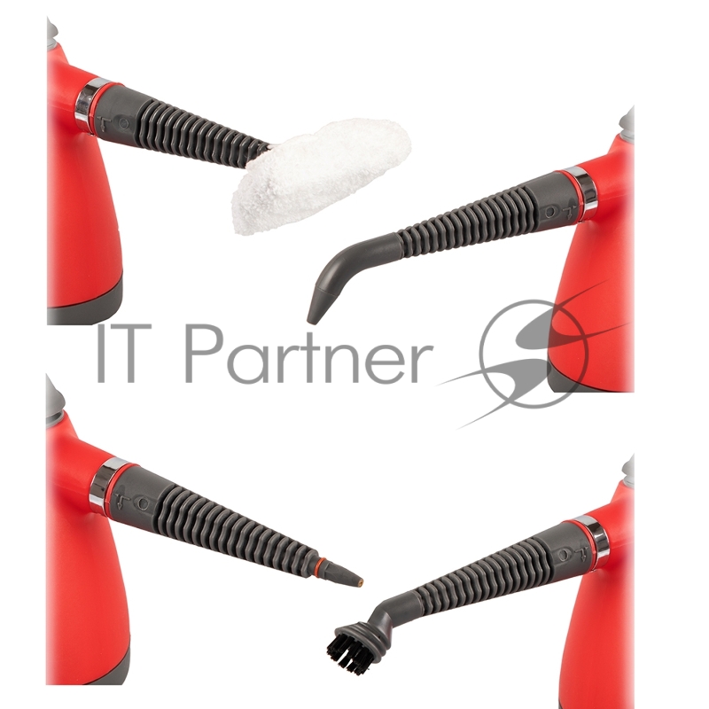 Универсальный пароочиститель VLK Sorento 4800, черный/красный, 900 Вт, 3.5 бар, 28 г/мин