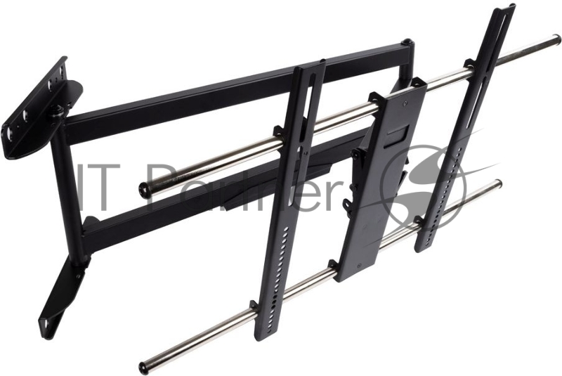 Кронштейн для телевизора Kromax ATLANTIS-120 black 1 шт/уп. 40-100, max 121 кг. 4 ст св., нак. +3° -12°, пов. 180°, 84-1239 мм., max VESA 800x600мм