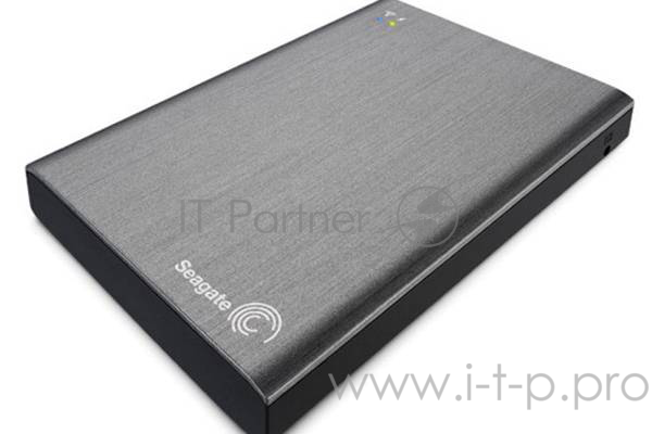 Внешний Жесткий диск Seagate Original USB 3.0 1Tb STCK1000200 Wireless Plus 2.5 серый Wi-Fi 802.11 b/g/n