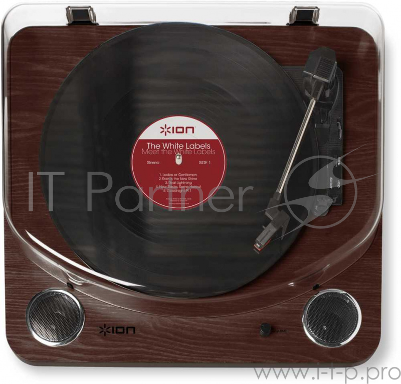 Виниловый проигрыватель Ion Max LP Dark Wood (Dark Brown)