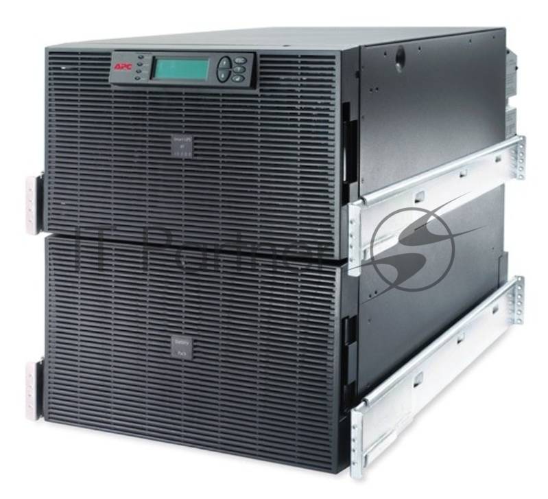 ИБП (UPS) 12U 19 RM 15000ВА APC Smart-UPS RT 15kVA SURT15KRMXLI, черный (COM, LAN)