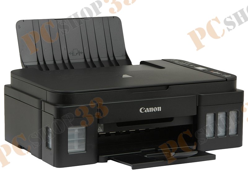 МФУ Canon PIXMA G3411 A4, струйный, принтер + сканер + копир, ЖК 1.2, черный (USB2.0, WiFi)