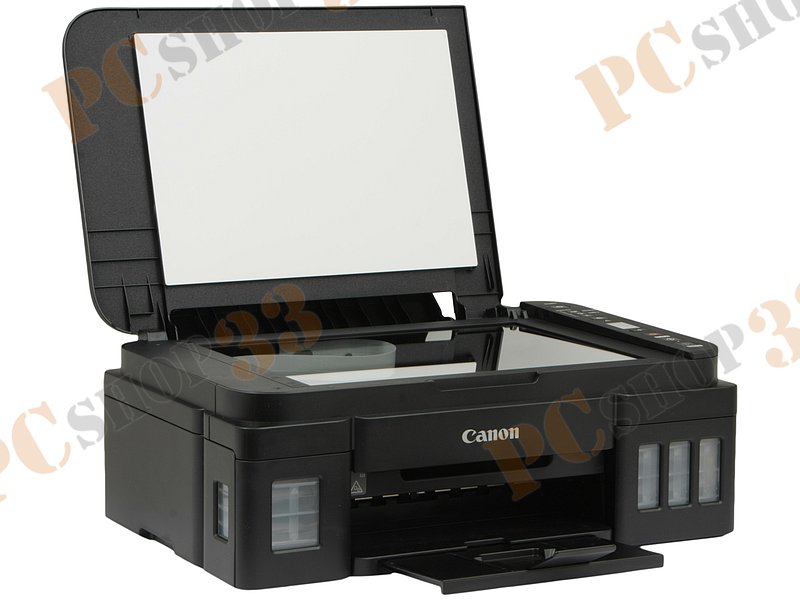 МФУ Canon PIXMA G3411 A4, струйный, принтер + сканер + копир, ЖК 1.2, черный (USB2.0, WiFi)