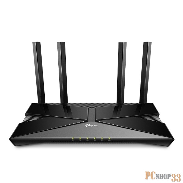 Роутер беспроводной TP-Link Archer AX20 AX1800 10/100/1000BASE-TX черный