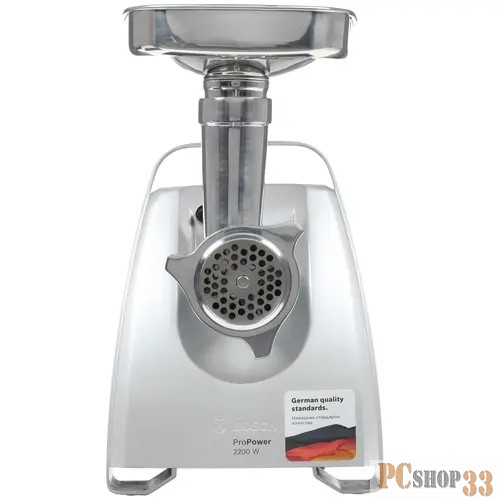 Мясорубка Bosch MFW68680 2200Вт черный/серый