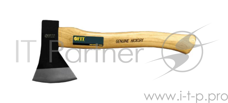 Топор FIT 46136 деревянная полированная ручка 600 гр