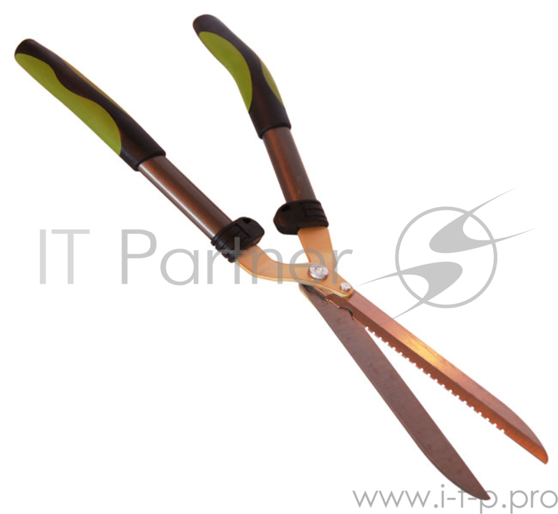 Кусторез EUROTEX 090316-002 600мм с 2-компон. обрезин. ручками пильный зуб