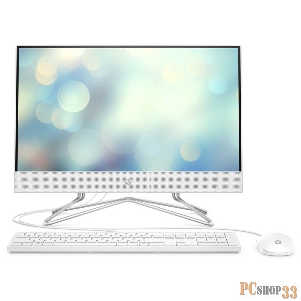 Моноблок 21.5 FHD HP 22-df0048ur white (Ryzen3 3250U/8GB/1Tb/128Gb SSD/noDVD/AMD Int/Dos) (14P77EA)