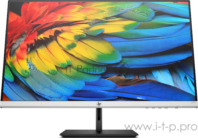 Монитор 27 HP 27fh black (IPS, 1920x1080, 16:9, 178/178, 300cd/m2, 1000:1, 5ms, 75Hz, VGA, 2xHDMI) (4HZ38AA)