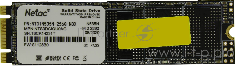 SSD Netac N535N M.2 SATA 2280 256GB