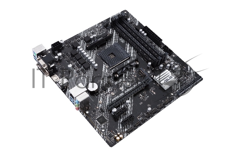 Материнская плата Asus PRIME A520M-A Soc-AM4 AMD A520 4xDDR4 mATX AC`97 8ch(7.1) GbLAN RAID+VGA+DVI+HDMI