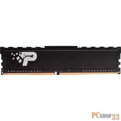 Patriot DDR4 8GB 3200MHz UDIMM (PC4-21300) CL22 1.2V (Retail) 1024*8 with HeatShield
