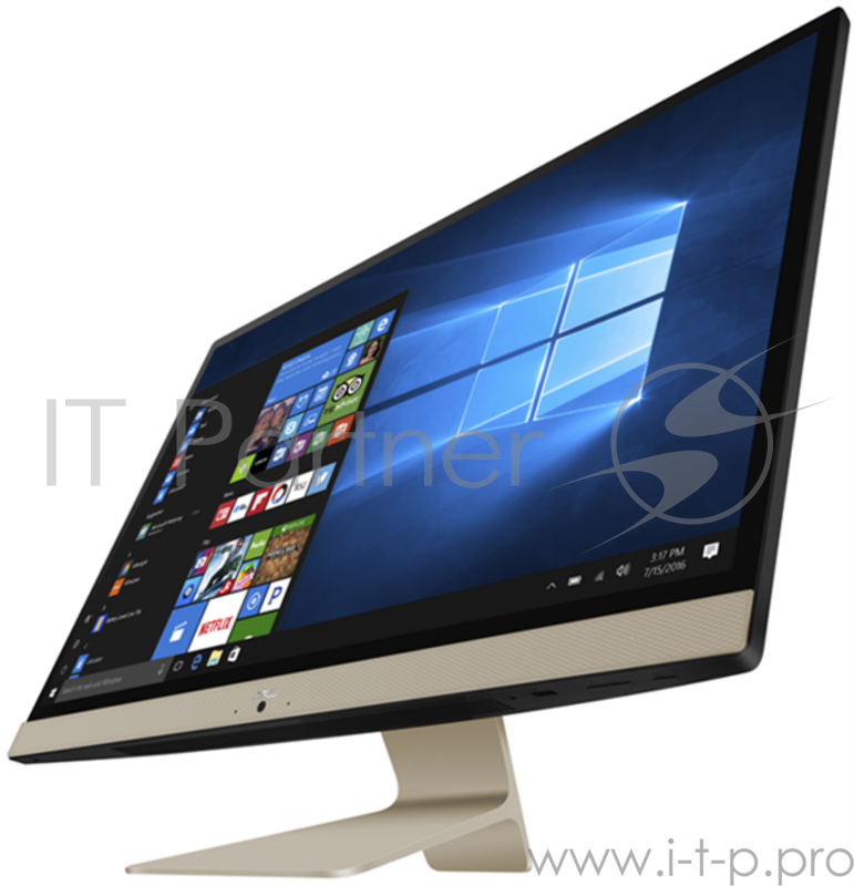 Моноблок ASUS Vivo AIO V222FAK-BA067D Intel i3-10110U/8Gb/128Gb SSD/21,5 FHD, non-touch/DOS/WIFI5+BT5.0/HD Cam/Zen Plastic Golden Wireless Keyboar