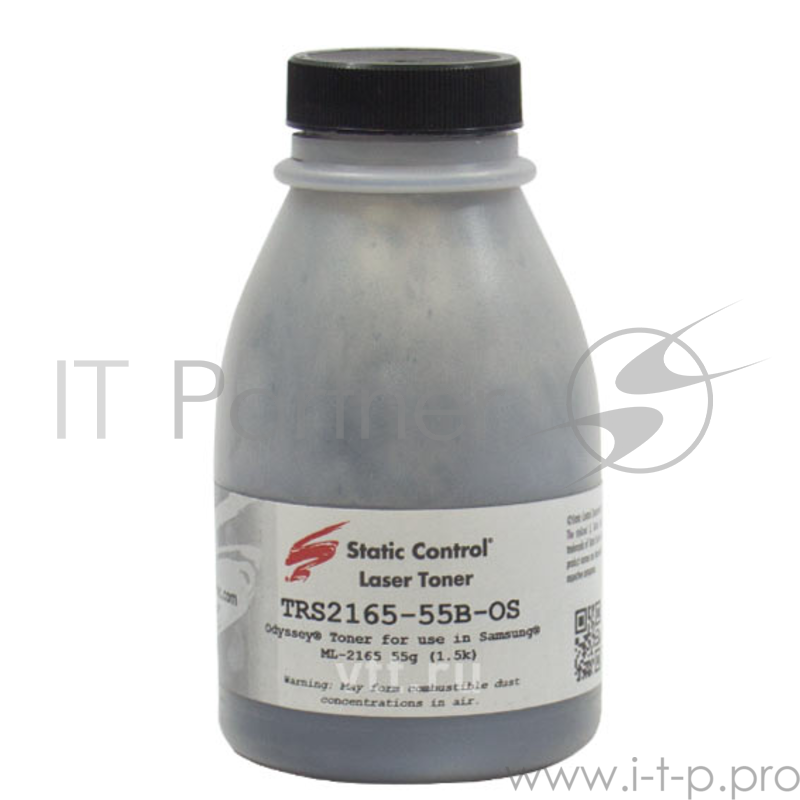Тонер Static Control для Samsung ML 2165/2160/SCX3405, 55 г, флакон