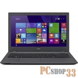 Ноутбук Acer Aspire E5-573-C68M NX.MVHER.010 Intel Celeron Processor 3215U/4 GB/500 GB/15.6 HD/UMA/DVD-SM/802.11 b/g/n + BT/4-cel/Linux/Черный серый