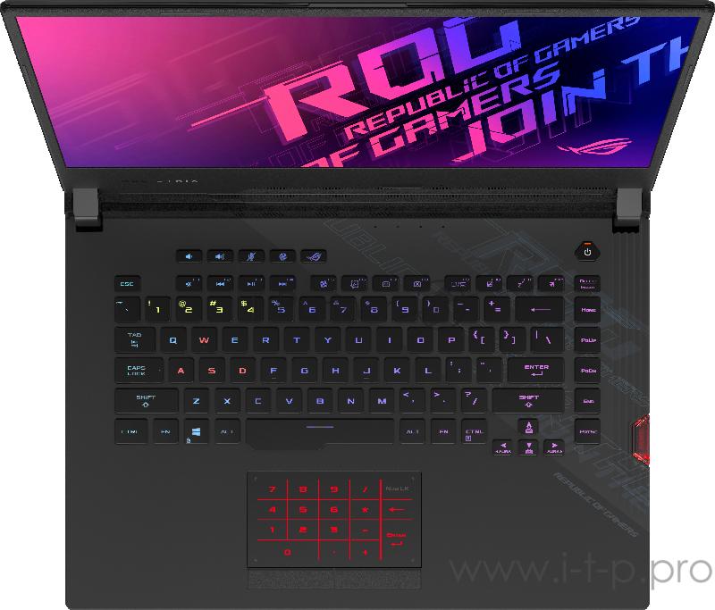 Ноутбук Asus ROG STRIX SCAR 15 G532LWS-AZ156T (90NR02T1-M02920) черный
