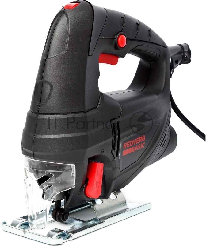 Лобзик JS600. 600Вт пропил: дер.- 50мм, мет.-4мм, 0-3000 ход/мин зажим: винт подошва - стальная коробка