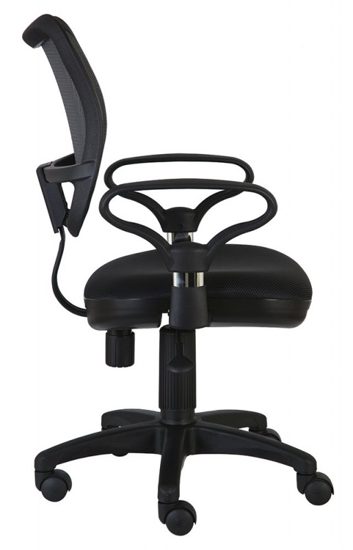 Кресло Бюрократ CH-799AXSN/TW-11 спинка сетка черный сиденье черный TW-11