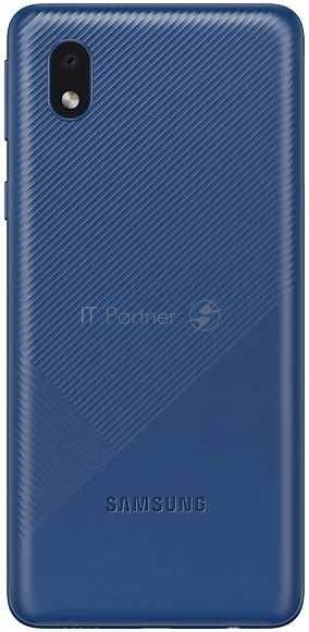 Смартфон Samsung SM-A013F Galaxy A01 Core 16Gb 1Gb синий моноблок 3G 4G 1Sim 5.3 720x1480 Android 10 8Mpix 802.11 b/g/n GPS GSM900/1800 GSM1900 TouchSc MP3 microSD max512Gb